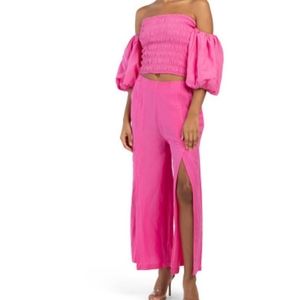 Young Fabulous & Broke linen pants set